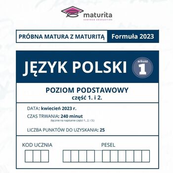 Próbna matura z Maturitą 2023 - język polski PP